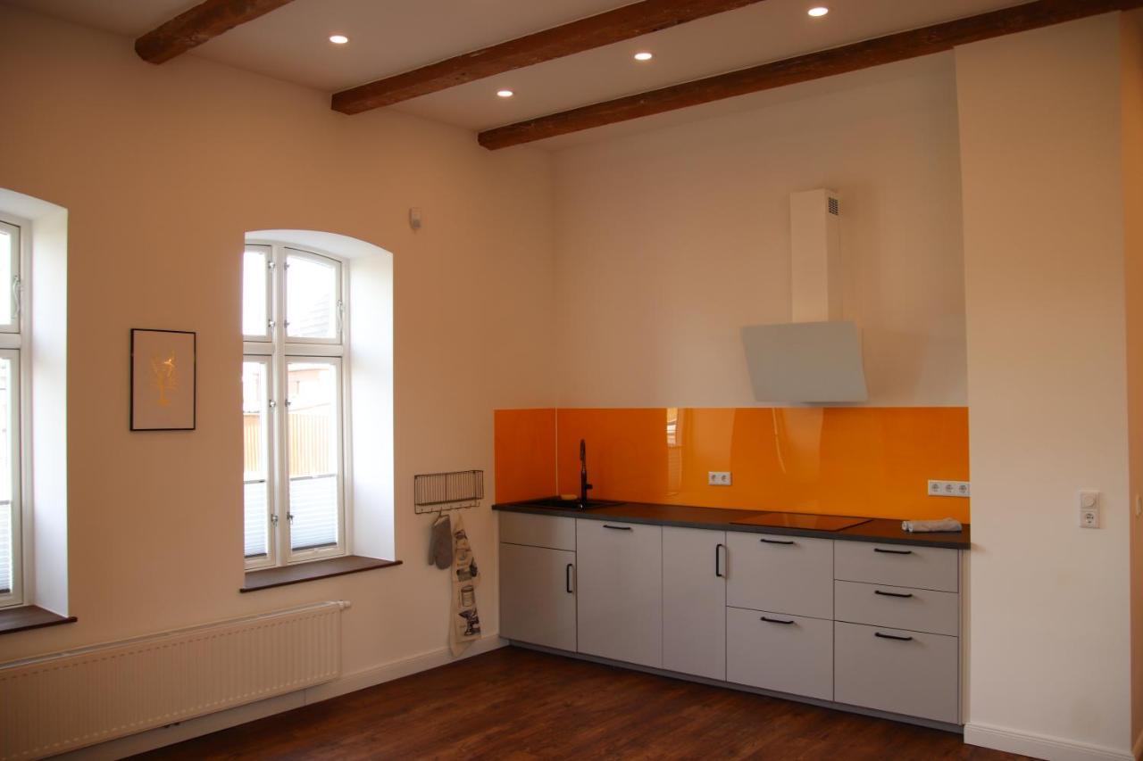 Altes Bahnhofsvorsteherhaus Wohnung Unten Husum  Zewnętrze zdjęcie